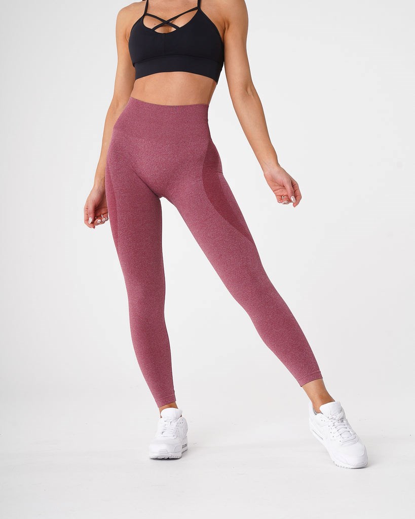 NVGTN Contour Seamless Leggings Bordove | BHK-021846