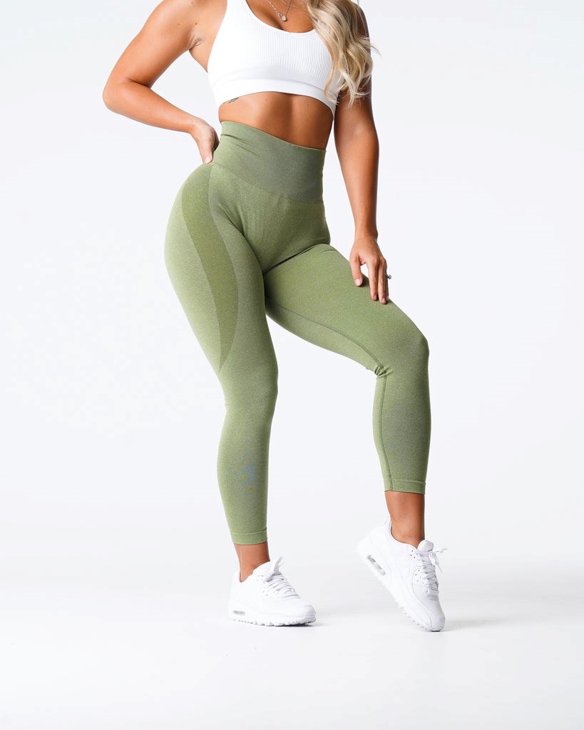 NVGTN Contour Seamless Leggings Meadow | PAZ-197235