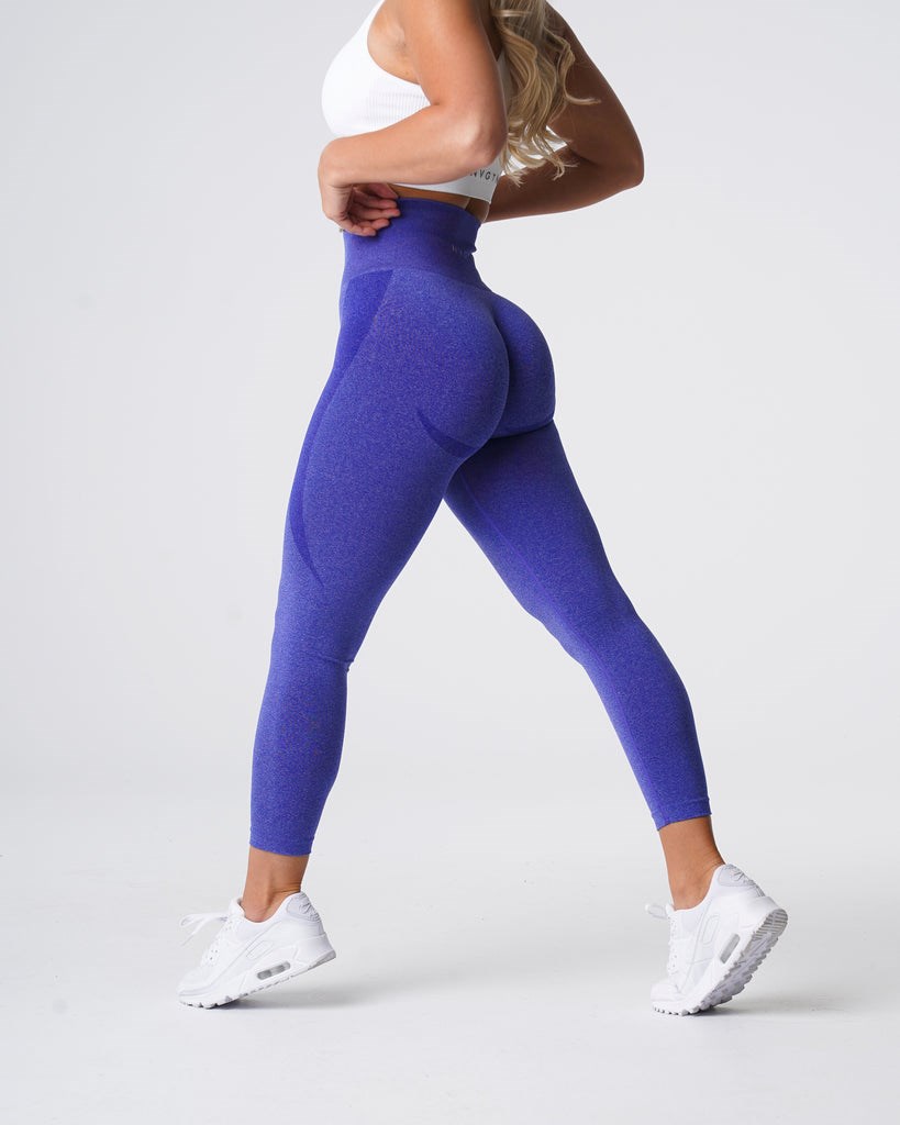 NVGTN Contour Seamless Leggings Modre | PGL-635289