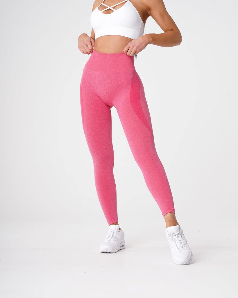 NVGTN Contour Seamless Leggings Ruzove | SDT-269401