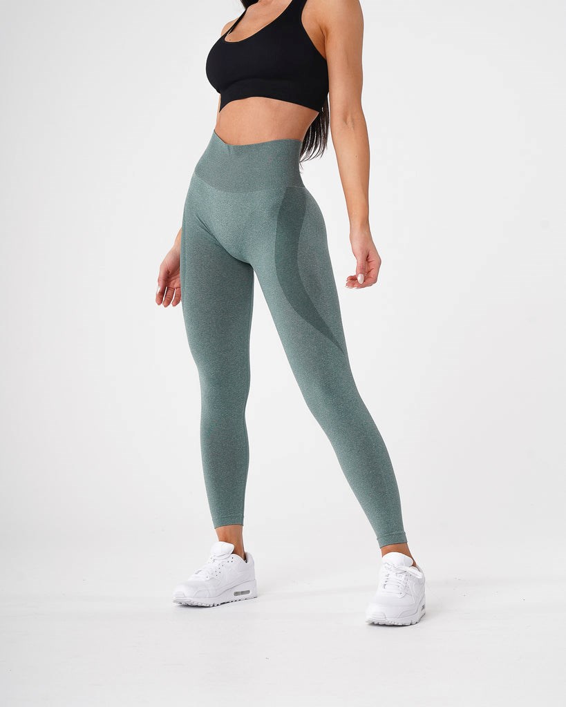 NVGTN Contour Seamless Leggings Zelene | RJP-289035