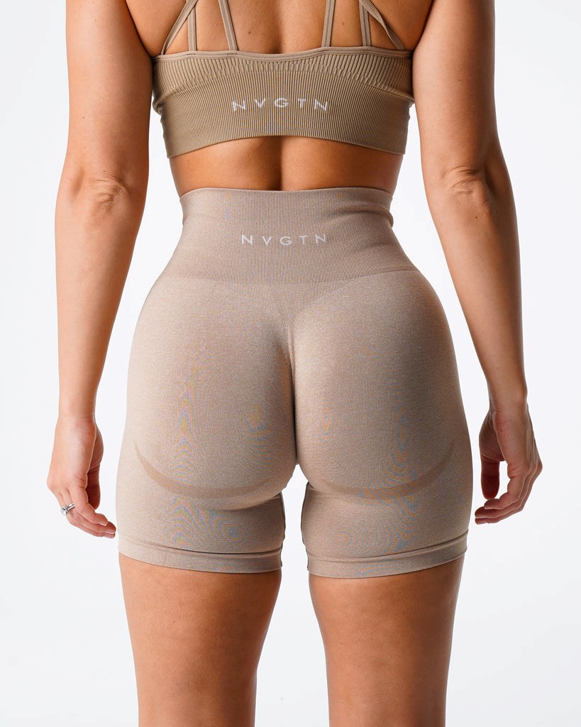 NVGTN Contour Seamless Shorts Béžové | FMP-950673