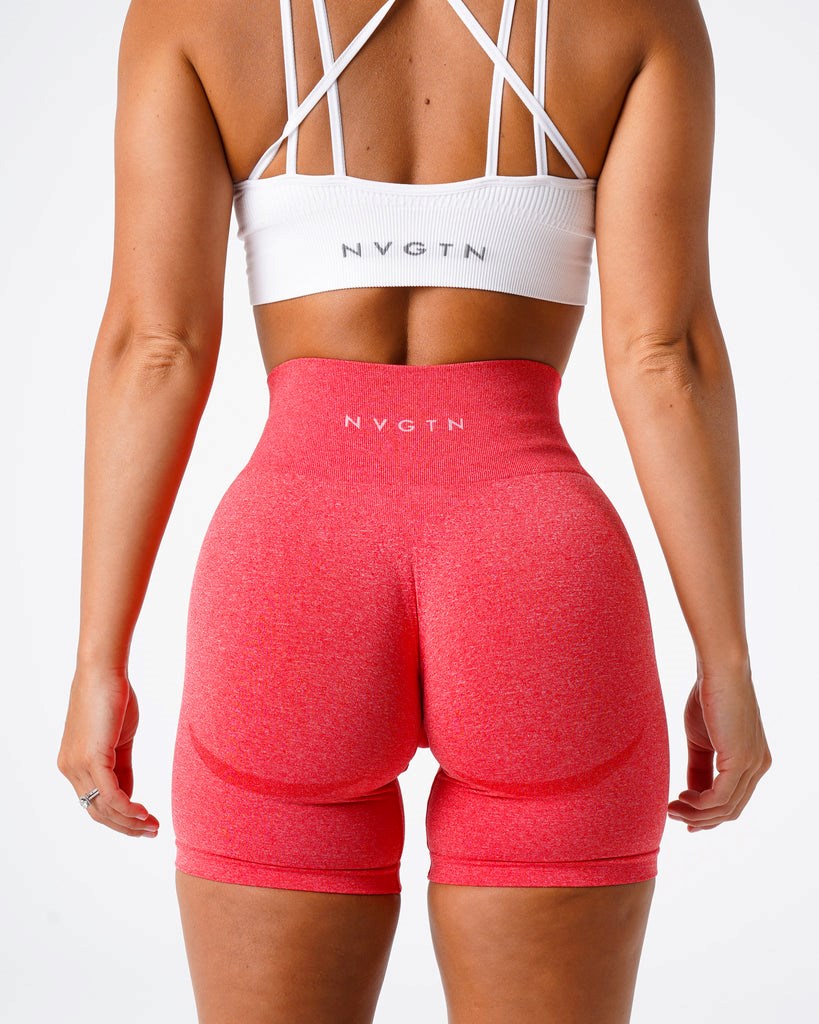 NVGTN Contour Seamless Shorts Candy Apple | NGQ-093517