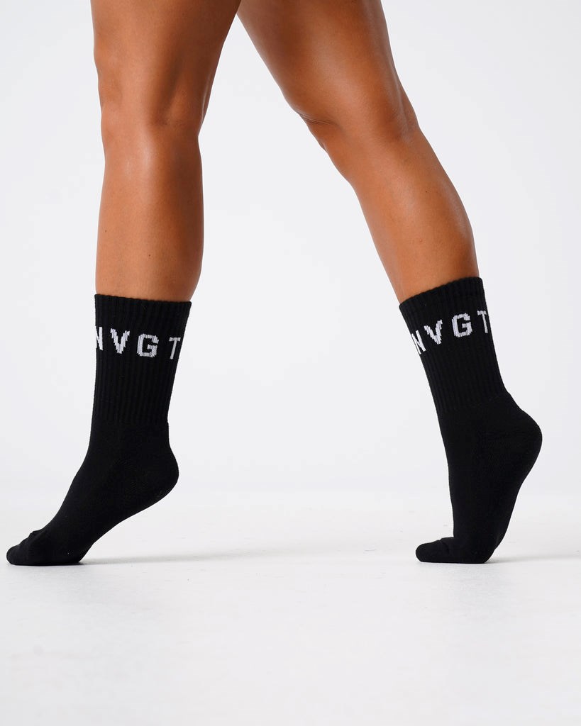 NVGTN Crew Socks Čierne | PJX-275361