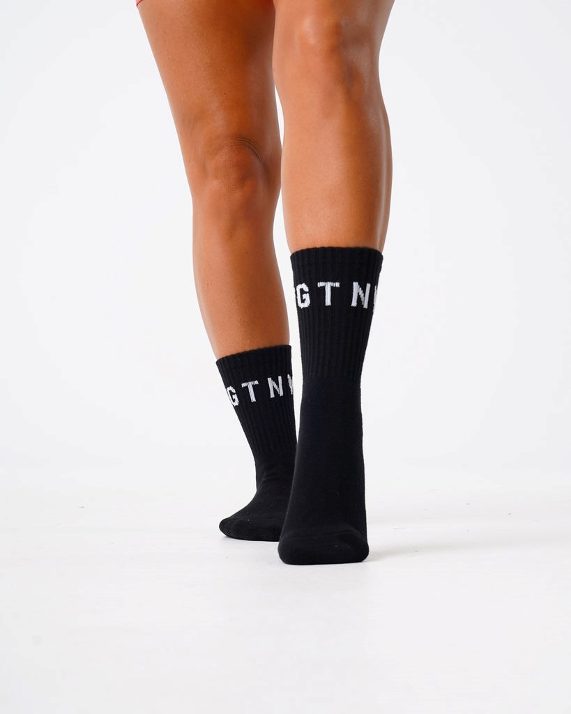 NVGTN Crew Socks Čierne | PJX-275361