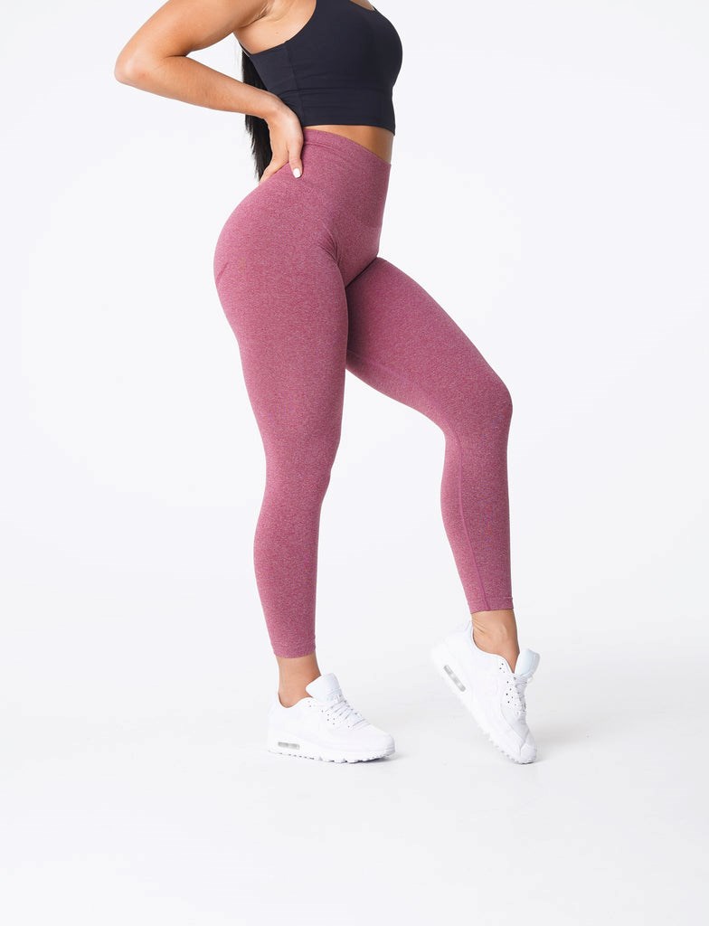 NVGTN Curve Seamless Leggings Bordove | QCM-089145