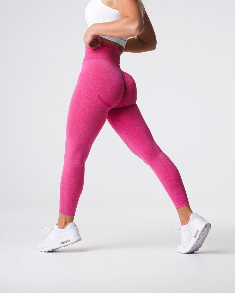 NVGTN Curve Seamless Leggings Fuchsie | JBY-275039