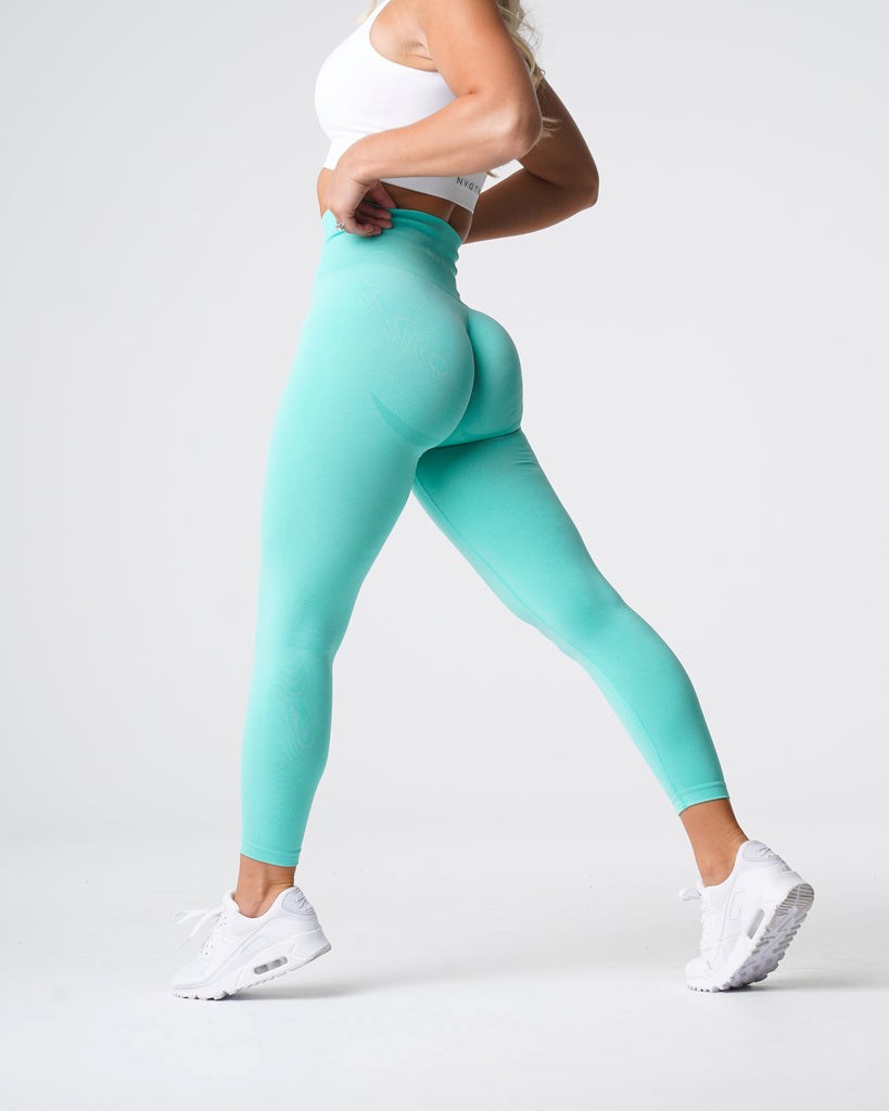 NVGTN Curve Seamless Leggings Mätové | YOB-108732