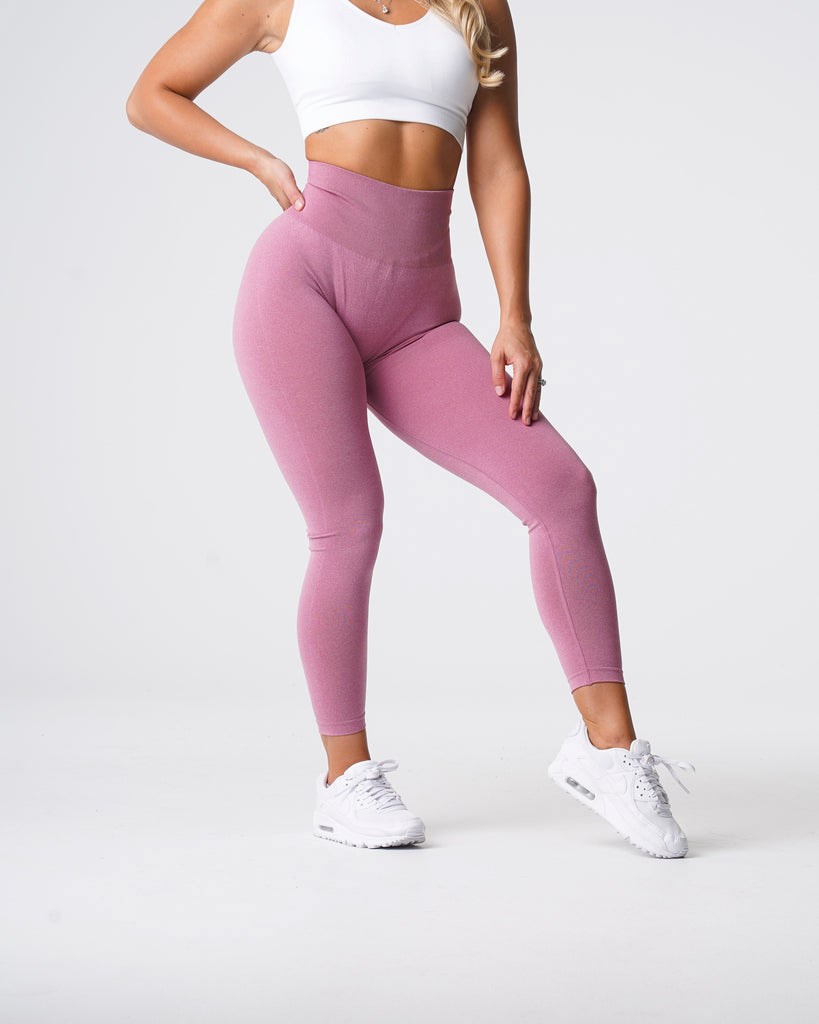 NVGTN Curve Seamless Leggings Ruzove | WNV-827435