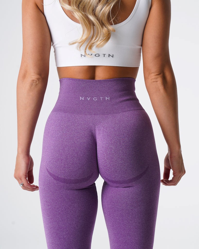 NVGTN Curve Seamless Leggings Violet | EHJ-791485