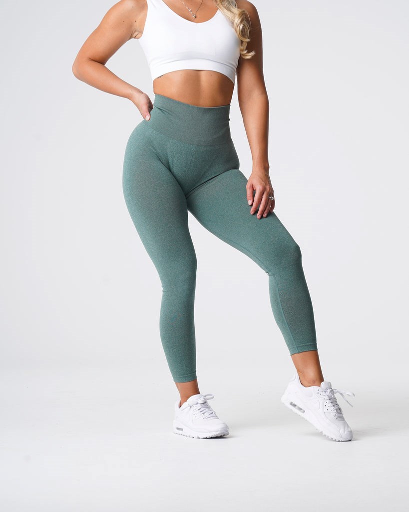 NVGTN Curve Seamless Leggings Zelene | GKC-893701