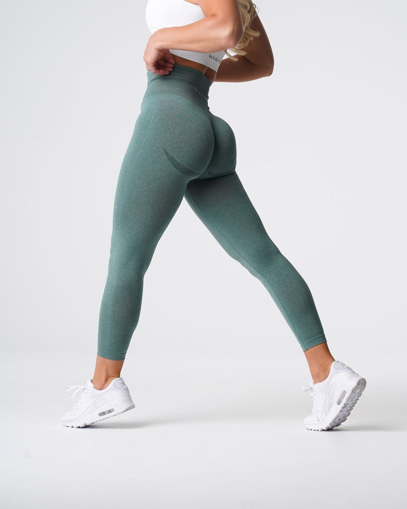 NVGTN Curve Seamless Leggings Zelene | GKC-893701