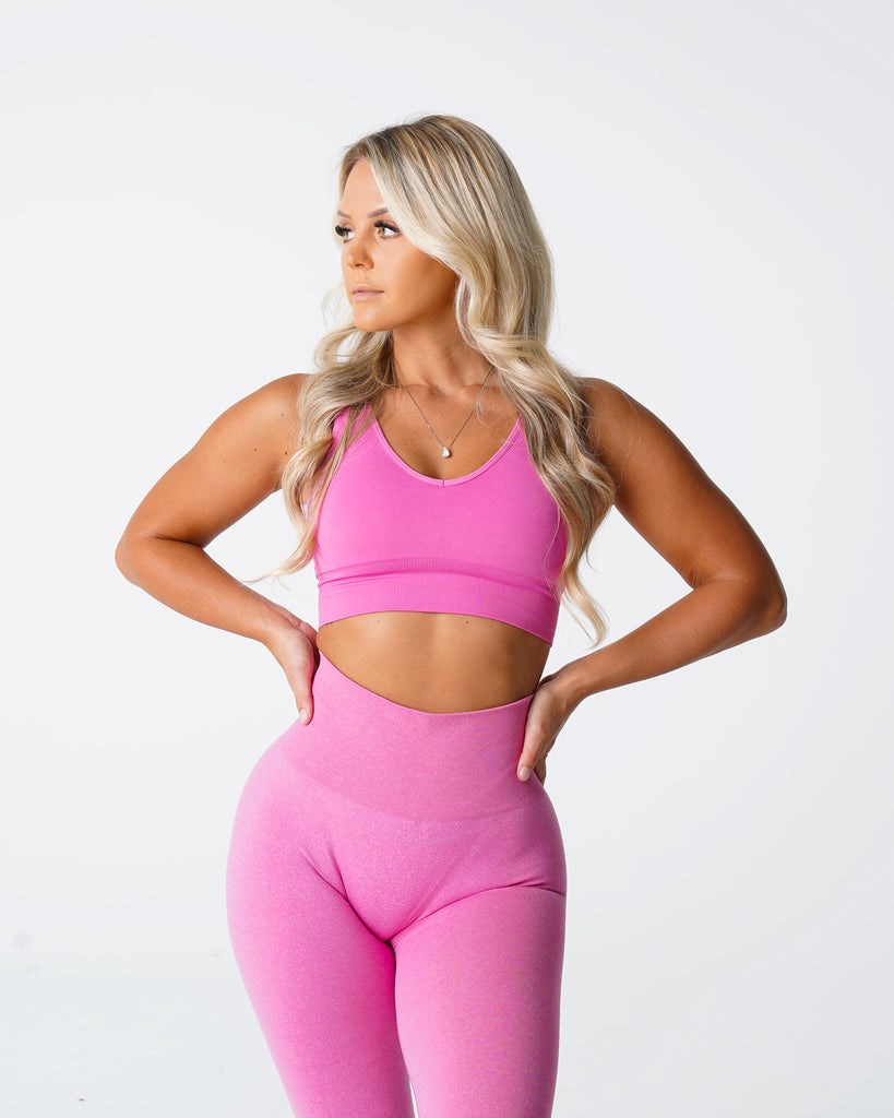 NVGTN Elevate Seamless Bra Ruzove | HRN-618345