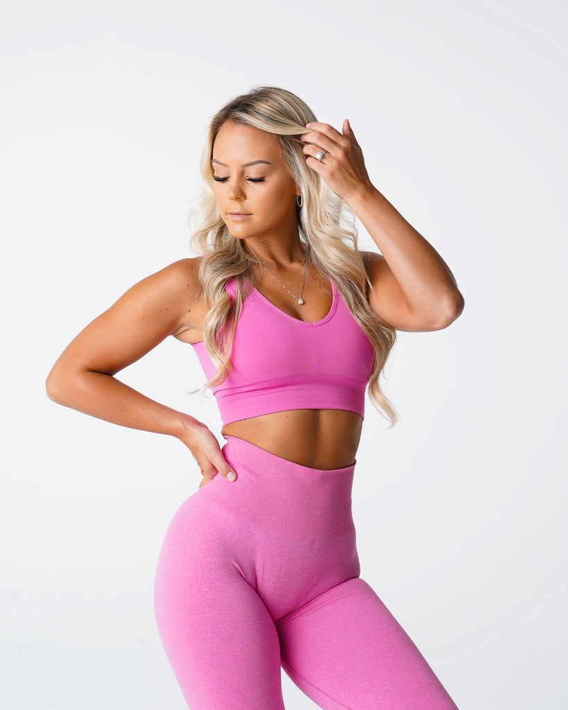 NVGTN Elevate Seamless Bra Ruzove | HRN-618345