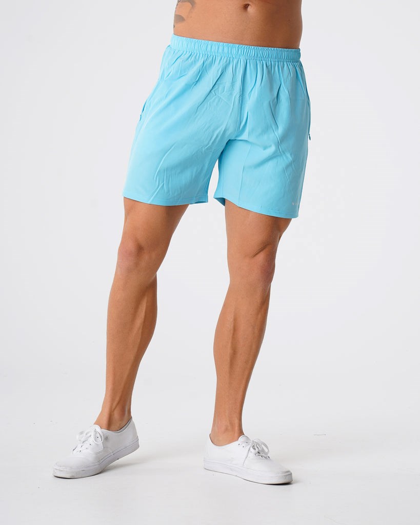 NVGTN Flex Shorts Aqua | AOG-315968