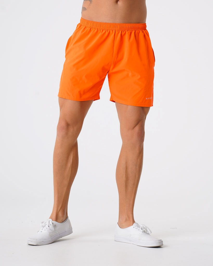 NVGTN Flex Shorts Oranžové | FOB-682794