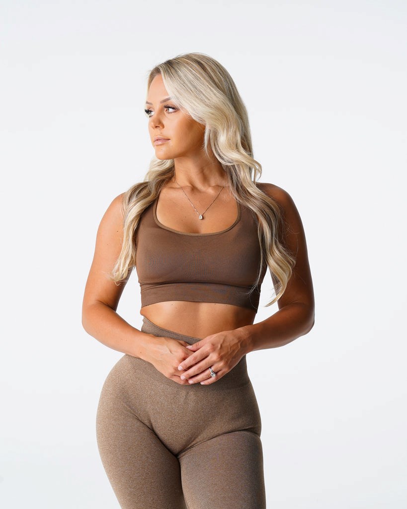 NVGTN Ignite Seamless Bra Mocha | IJR-286504