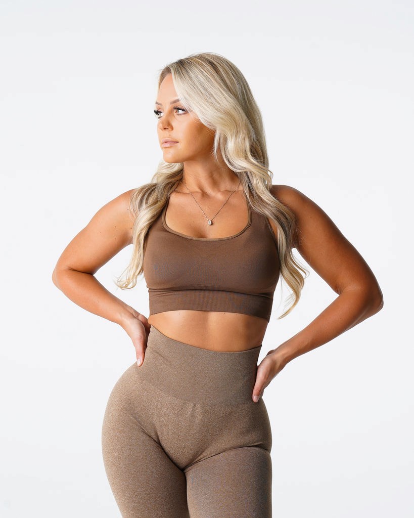 NVGTN Ignite Seamless Bra Mocha | IJR-286504