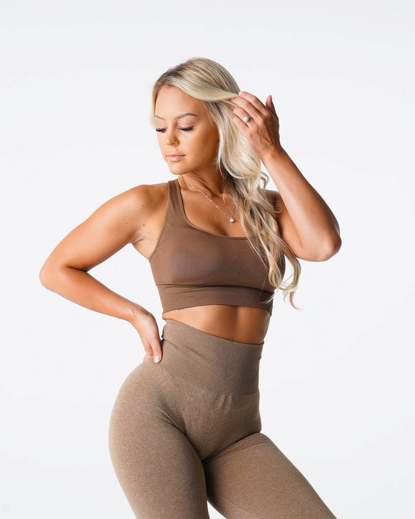 NVGTN Ignite Seamless Bra Mocha | IJR-286504