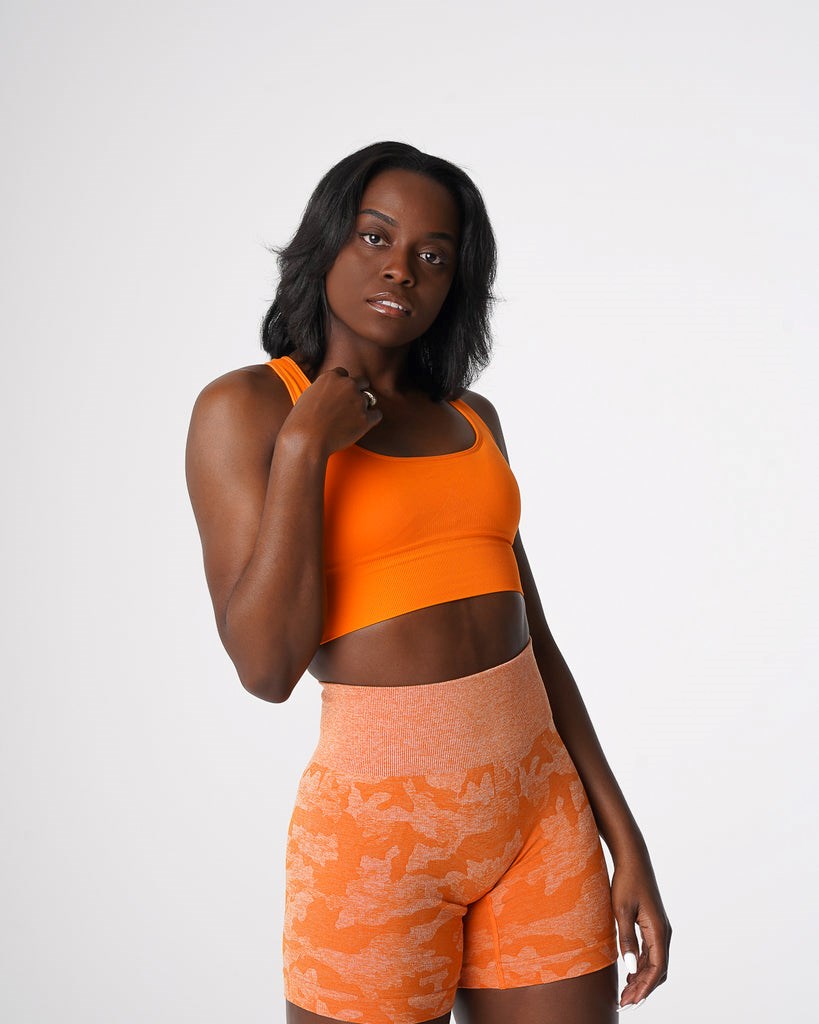 NVGTN Ignite Seamless Bra Tangerine | GCI-508679