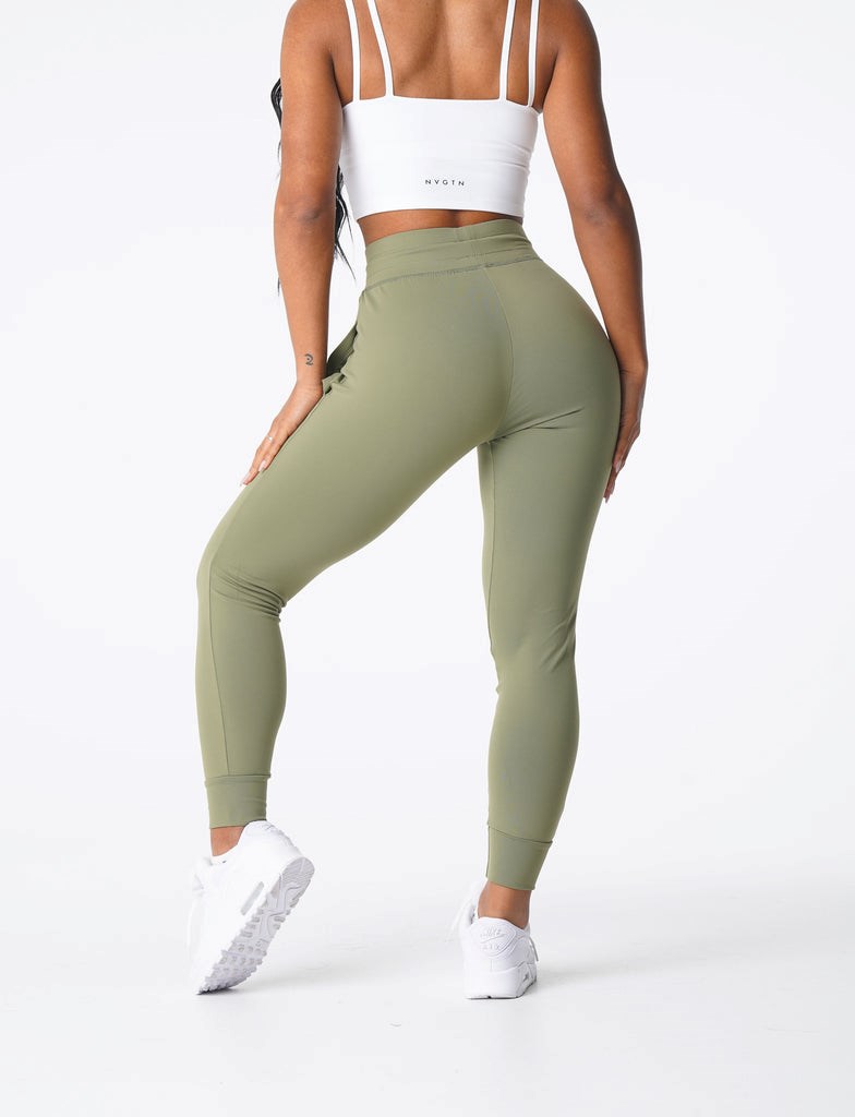 NVGTN Joggers Olivovo Zelená | XGM-581376