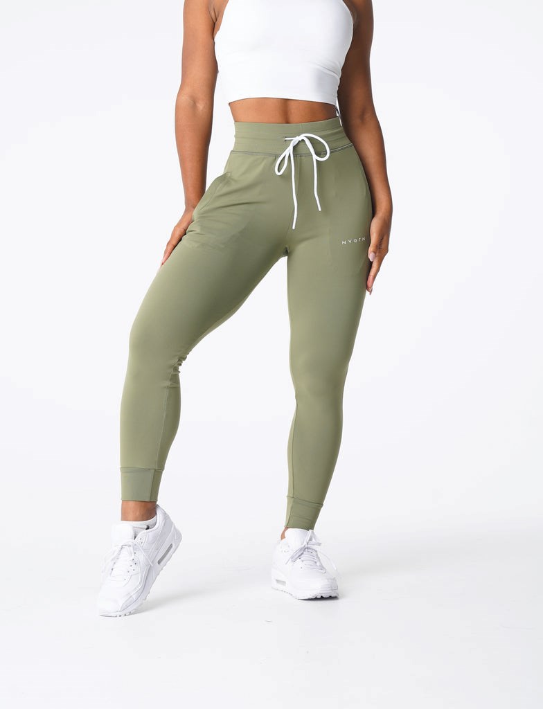 NVGTN Joggers Olivovo Zelená | XGM-581376