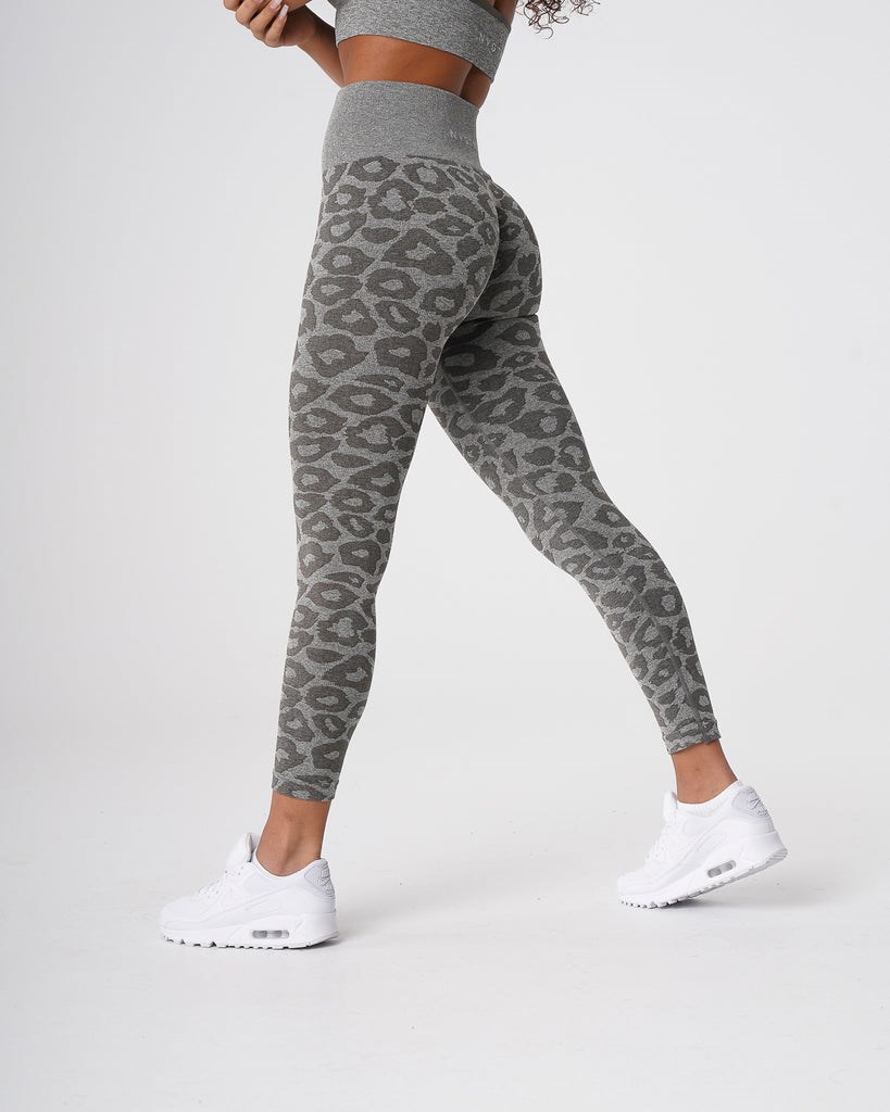 NVGTN Leopard Seamless Leggings Hnedožltý Zelene | UWO-967038