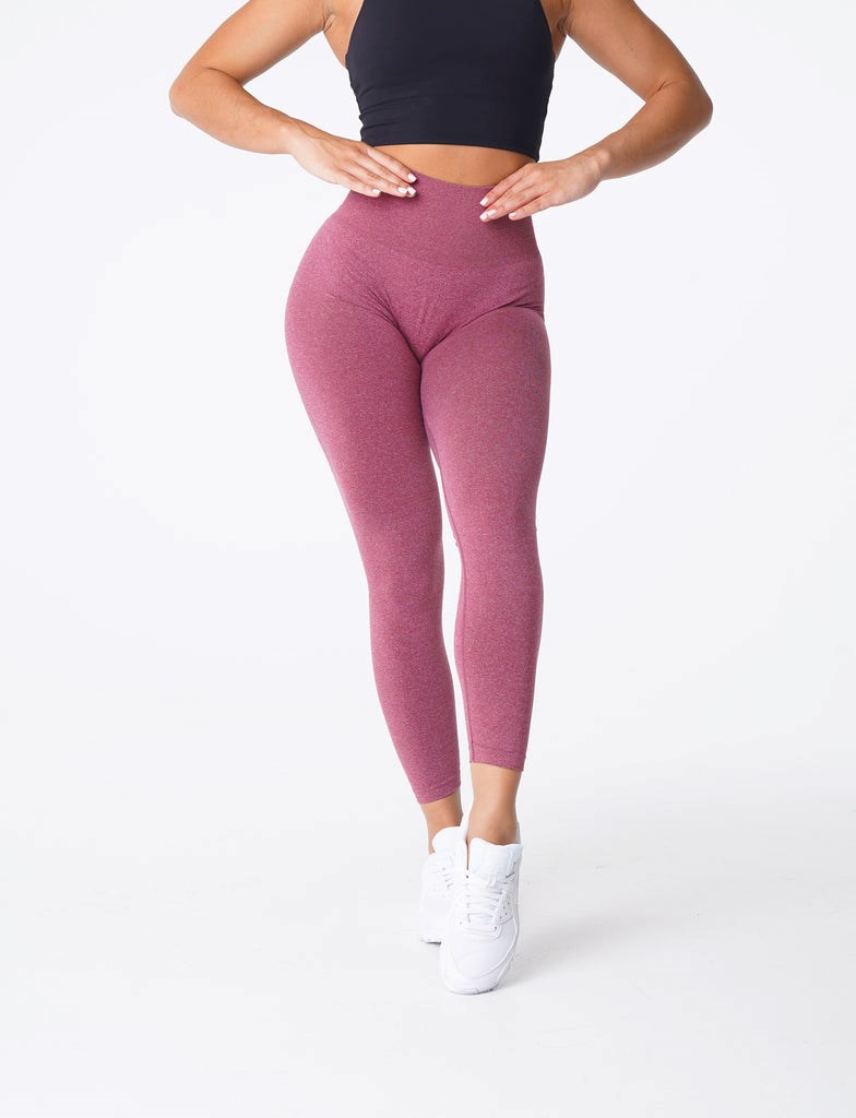 NVGTN NV Seamless Leggings Bordove | HXW-938201