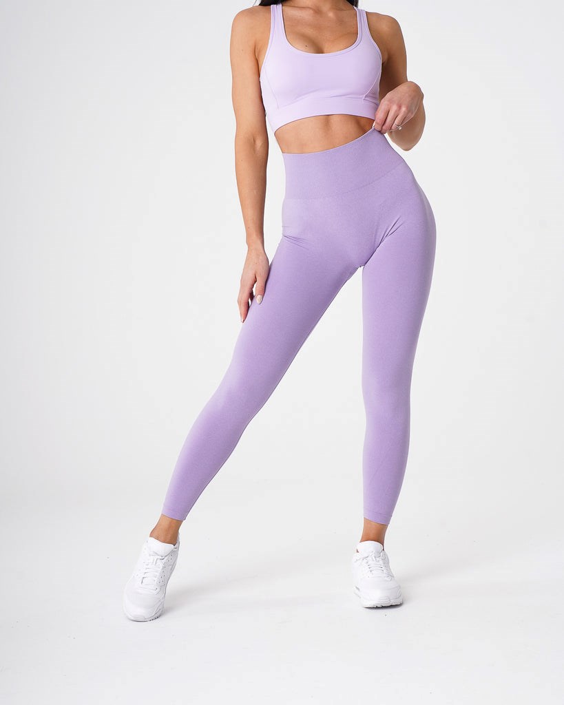 NVGTN NV Seamless Leggings Lilac | SHU-134762