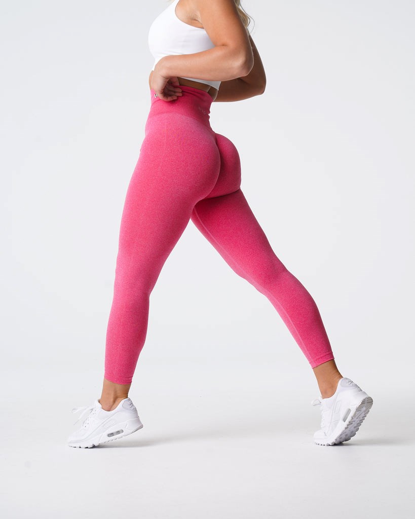 NVGTN NV Seamless Leggings Ruzove | DNY-914862