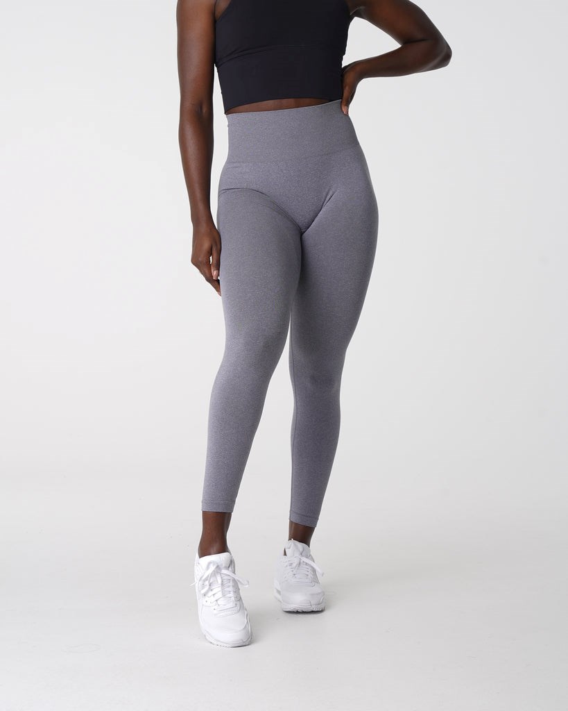 NVGTN NV Seamless Leggings Siva | ZSF-804916