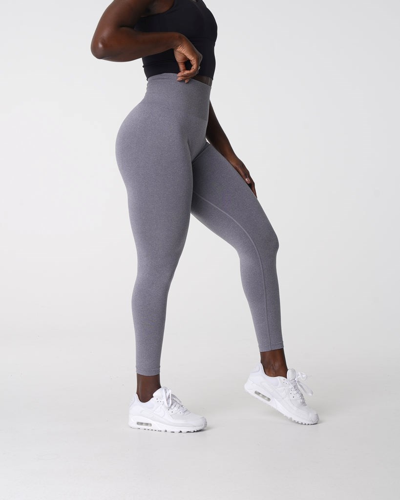 NVGTN NV Seamless Leggings Siva | ZSF-804916