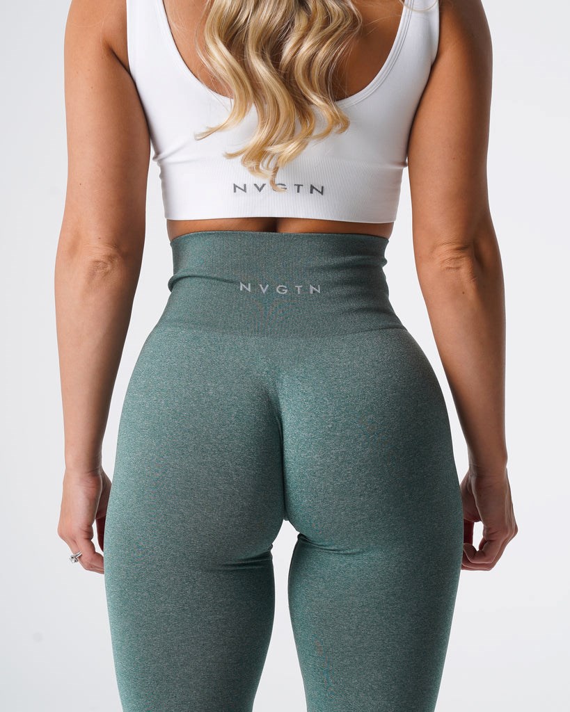 NVGTN NV Seamless Leggings Zelene | LWK-791320