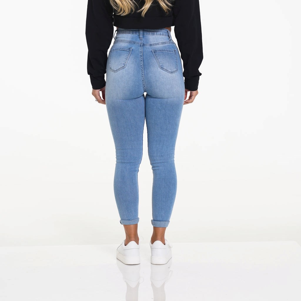 NVGTN Navishape Jeans Svetlo Modre Svetlomodrá | FLS-402568