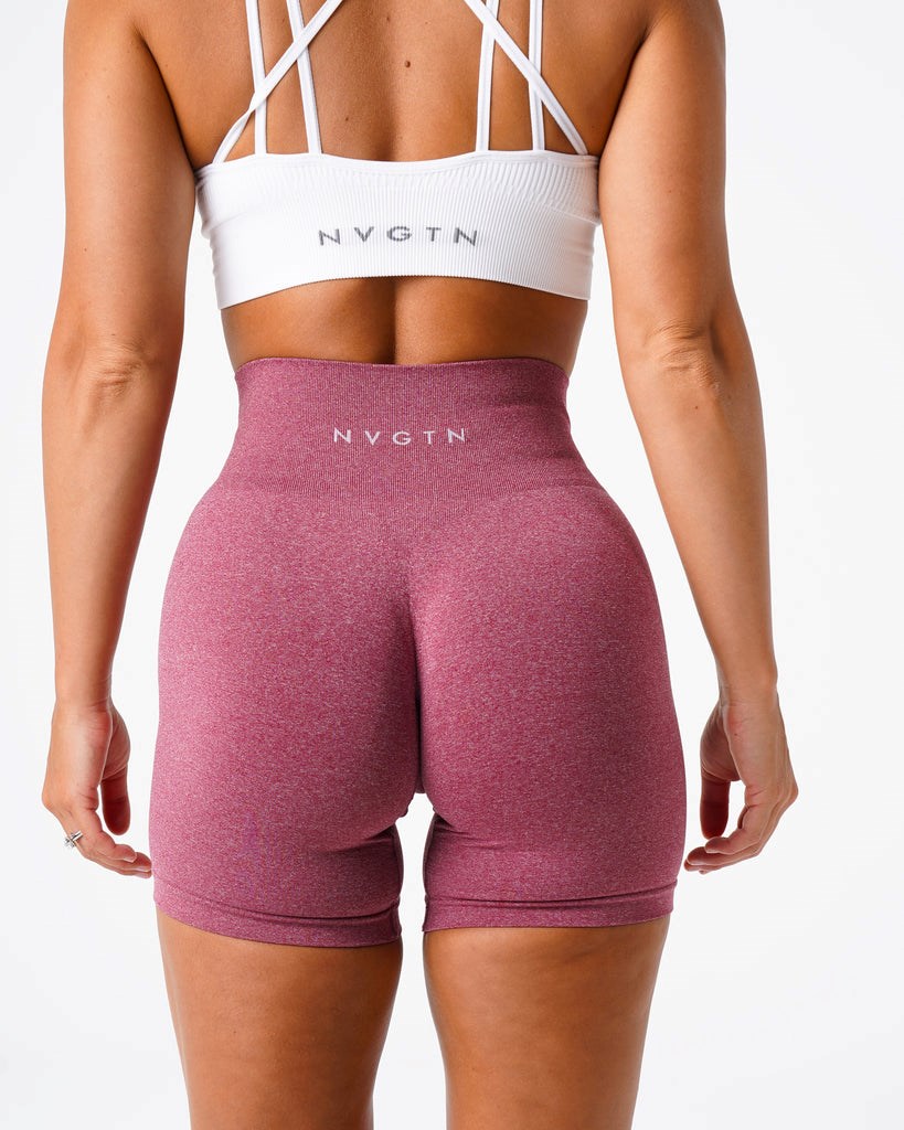 NVGTN Pro Seamless Shorts Bordove | AJC-507269