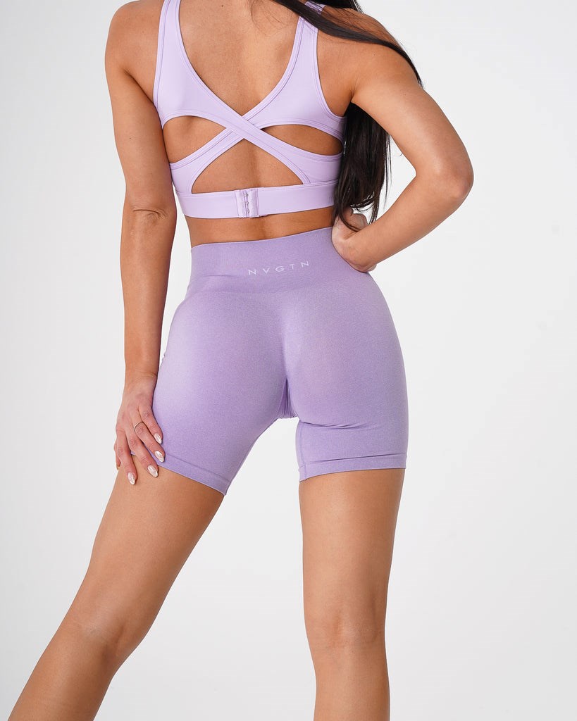 NVGTN Pro Seamless Shorts Lilac | BMF-914685