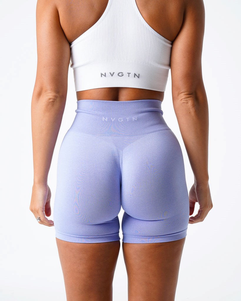 NVGTN Pro Seamless Shorts Periwinkle | ZNX-015748