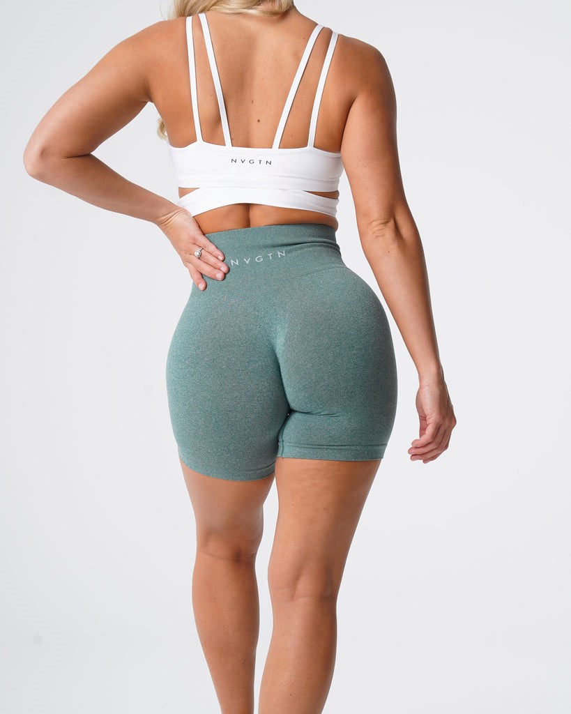 NVGTN Pro Seamless Shorts Zelene | RWD-745396