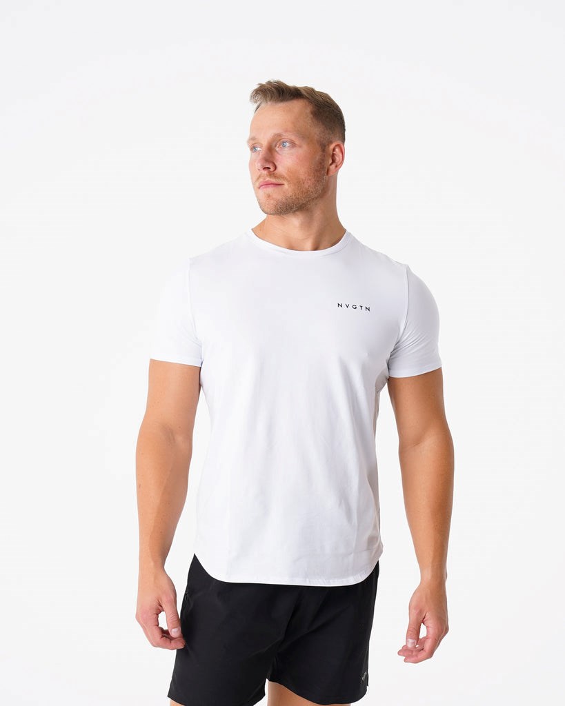 NVGTN Pulse Fitted Tee Biele | WFX-186924