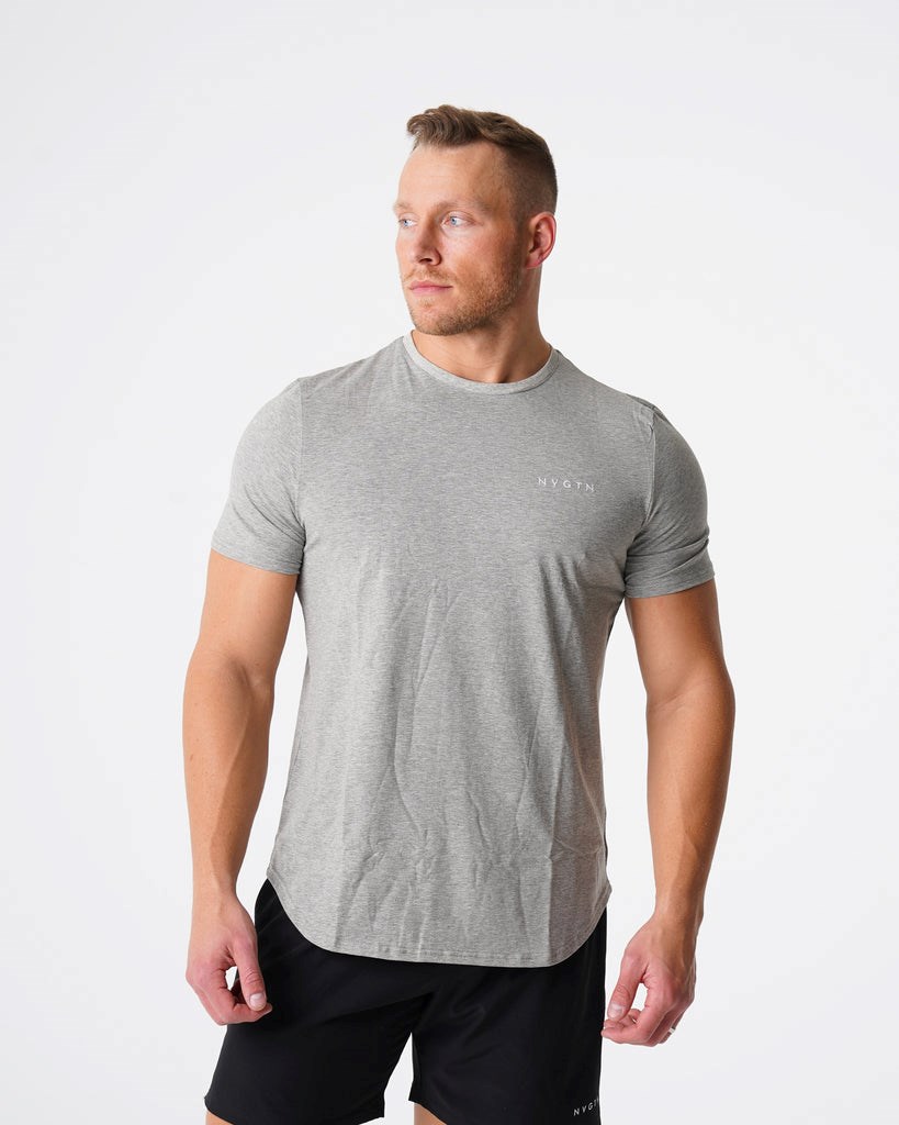 NVGTN Pulse Fitted Tee Siva | ROV-753289