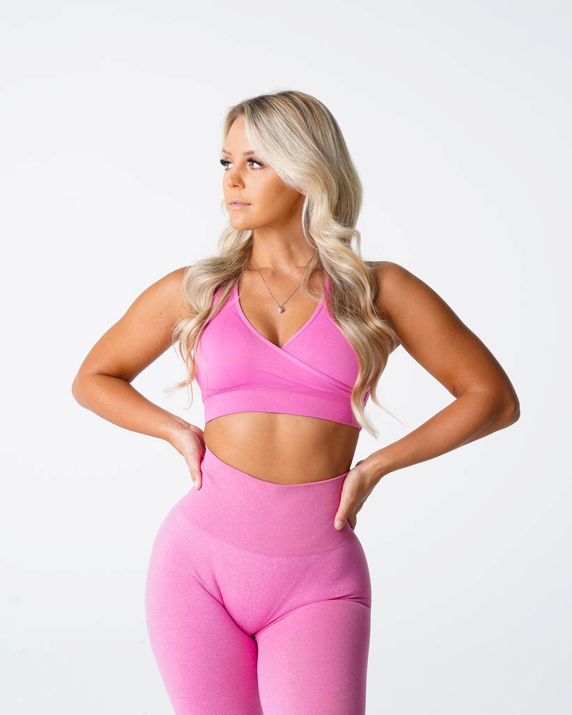 NVGTN Pursuit Seamless Bra Ruzove | ZLX-294350