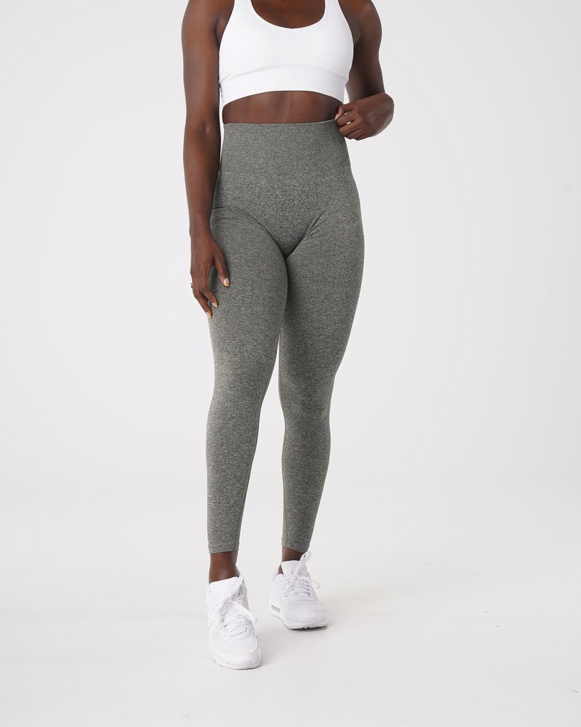 NVGTN Scrunch Seamless Leggings Hnedožltý Zelene | FZC-724395