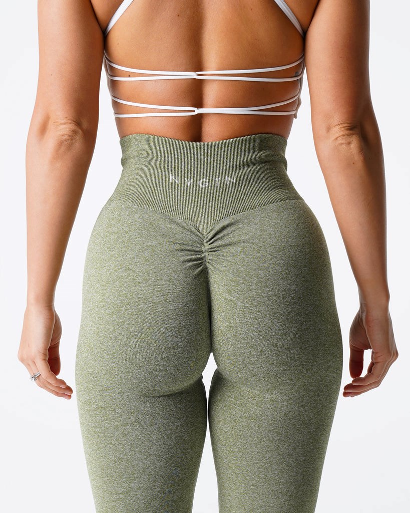 NVGTN Scrunch Seamless Leggings Meadow | BCO-726019