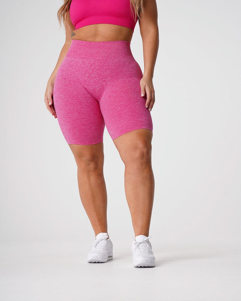 NVGTN Scrunch Seamless Shorts Fuchsie | FLJ-639208