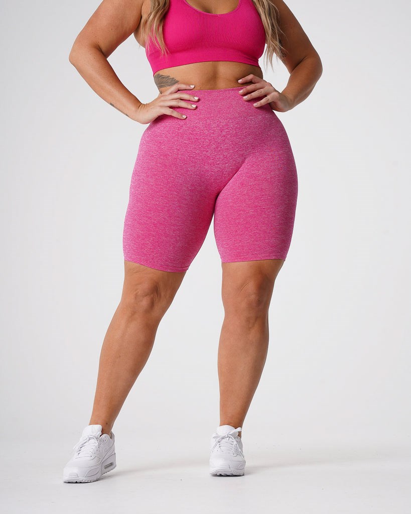 NVGTN Scrunch Seamless Shorts Fuchsie | FLJ-639208