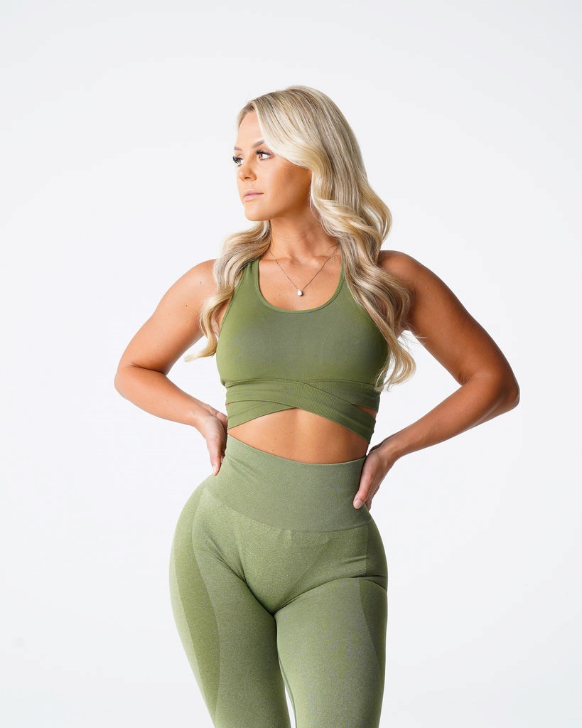 NVGTN Sculpt Seamless Bra Top Meadow | ELP-158706