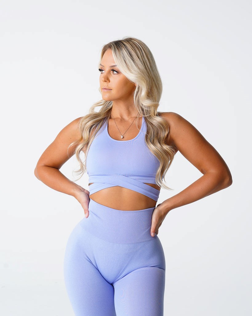 NVGTN Sculpt Seamless Bra Top Periwinkle | GUZ-153729