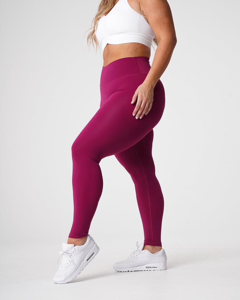 NVGTN Signature 2.0 Leggings Berry | EUY-480697