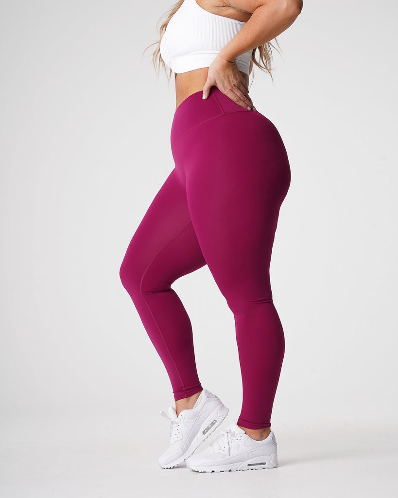 NVGTN Signature 2.0 Leggings Berry | EUY-480697