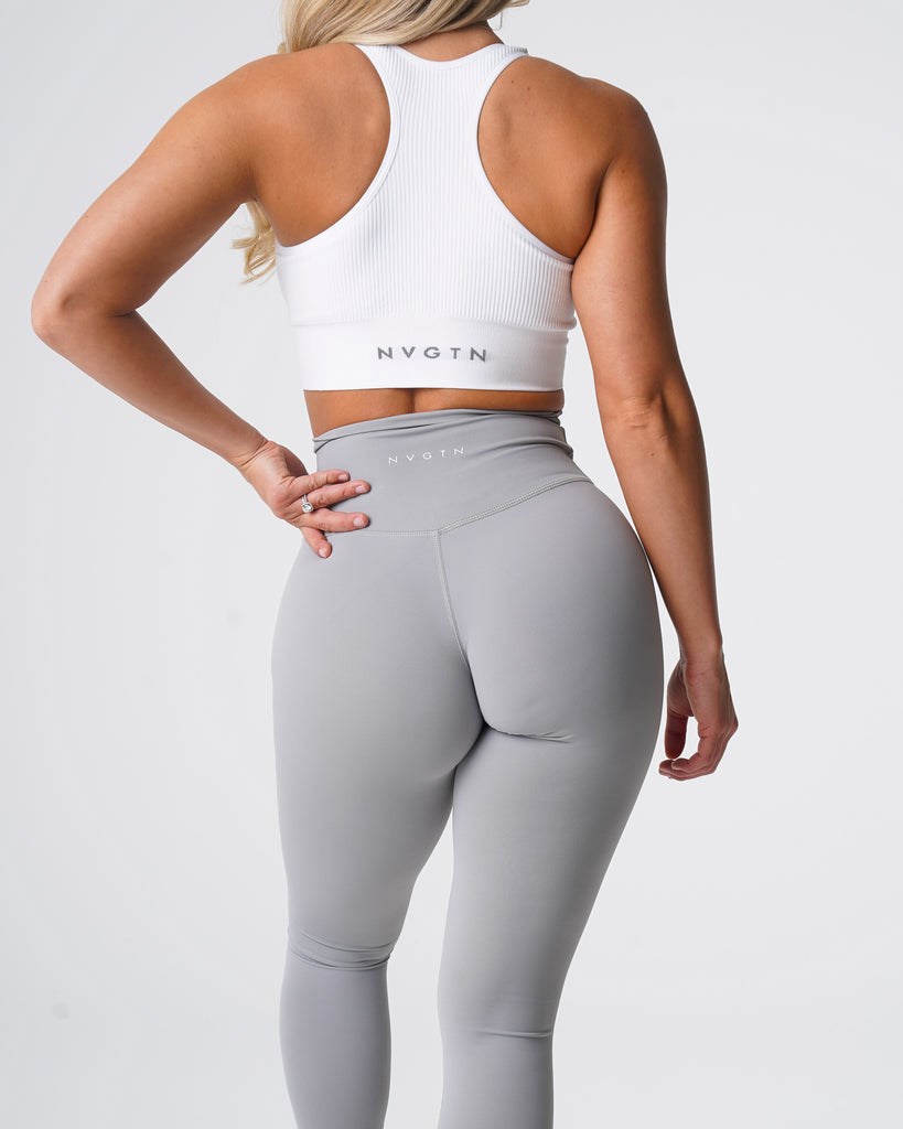 NVGTN Signature 2.0 Leggings Fog | ONE-975182